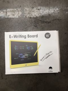 QTY OF ASSORTED ITEMS TO INCLUDE E-WRITING BOARD: LOCATION - TABLE