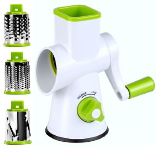 QTY OF ASSORTED ITEMS TO INCLUDE DRUM GRATER: LOCATION - TABLE