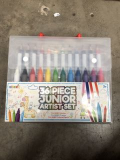 QTY OF ASSORTED ITEMS TO INCLUDE 36 PIECE JUNIOR ARTIST BOX: LOCATION - RACK