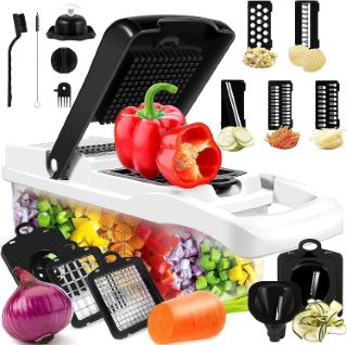 QTY OF ASSORTED ITEMS TO INCLUDE VEGETABLE CHOPPER: LOCATION - RACK