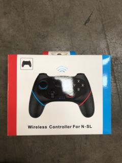 QTY OF ASSORTED ITEMS TO INCLUDE WIRELESS CONTROLLER FOR N-SL: LOCATION - RACK