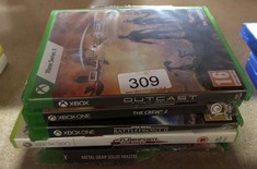 QTY OF ITEMS TO INCLUDE OUTCAST - A NEW BEGINNING - XBOX SERIES X: LOCATION - B RACK
