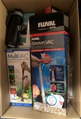 QTY OF ITEMS TO INCLUDE FLUVAL GRAVEL VAC: LOCATION - B RACK