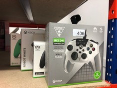 QTY OF ITEMS TO INCLUDE TURTLE BEACH RECON CONTROLLER WHITE - XBOX SERIES X|S, XBOX ONE AND PC: LOCATION - B RACK