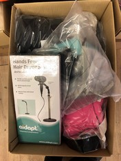 QTY OF ITEMS TO INCLUDE AIDAPT HANDS FREE HAIR DRYER STAND: LOCATION - B RACK