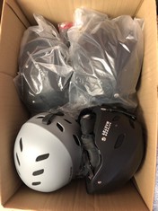 QTY OF SNOW SPORTS HELMETS TO INCLUDE OUTDOOR MASTER SNOW SPORT HELMET: LOCATION - B RACK