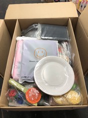 QTY OF ITEMS TO INCLUDE PAPER PLATES: LOCATION - B RACK