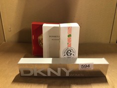 QTY OF ITEMS TO INCLUDE DKNY BE DELICIOUS EAU DE PARFUM 100ML: LOCATION - TABLES