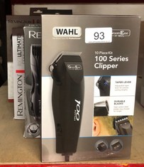 QTY OF ITEMS TO INCLUDE WAHL 100 SERIES MAINS HAIR CLIPPER : LOCATION - A RACK