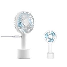 15 X NA MINI HANDHELD FAN, HAND HELD PERSONAL FANS, USB CHARGING PORTABLE FAN, DETACHABLE BASE PERSONAL SMALL DESKTOP COOLING FAN 3 SPEEDS SUITABLE FOR OUTDOOR, HOME, OFFICE, TRAVEL - TOTAL RRP £112: