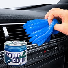 77 X WINDDANCER CAR CLEANING GEL,DETAILING PUTTY CLEAN SLIME UNIVERSAL AUTO DUST KEYBOARD CLEANER AUTOMOTIVE INTERIOR CLEANING STICKY MUD DETAIL TOOLS FOR LAPTOP, CAR VENT, HOME OFFICE - TOTAL RRP £3