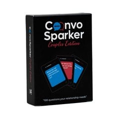 10 X CONVOSPARK COUPLES EDITION- BEST QUESTION COUPLE CARD GAMES FOR ADULTS TO BUILD INTIMACY FUNNY COUPLES DATE IDEAS TO RECONNECT AND SPARK CONVERSATIONS RELATIONSHIP GIFTS FOR COUPLES - TOTAL RRP