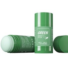 87 X 2 PACK GREEN TEA CLEANSING MASK STICK, BLACKHEAD REMOVER MASK STICK, GREEN TEA PURIFYING CLAY STICK MASK, MOISTURIZING & OIL CONTROL FACIAL PORE CLEANSER FOR ALL KIND SKIN TYPE WOMEN MEN - TOTAL