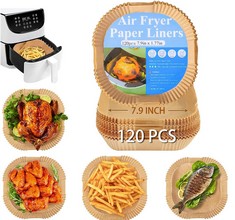 17 X JA YOUNG 120PCS AIR FRYER LINERS FOR AIR FRYER,DISPOSABLE AIR FRYER PARCHMENT PAPER LINERS,AIR FRYER ACCESSORIES - TOTAL RRP £113: LOCATION - B RACK