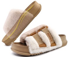 QTY OF FOOTWEAR TO INCLUDE LADIES PLATFORM SLIPPER SIZE 6:: LOCATION - C RACK