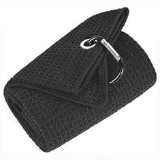 QTY OF ASSORTED ITEMS TO INCLUDE COOLING TOWEL. SPORT TOWEL. BLACK. : LOCATION - C RACK