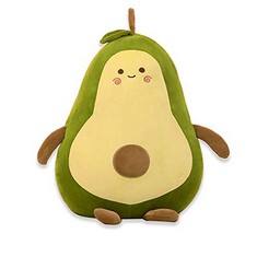QTY OF ASSORTED ITEMS TO INCLUDE 15" SNUGGLY STUFFED AVOCADO SOFT PLUSH TOY. GREEN. : LOCATION - C RACK