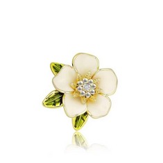 19 X SHAARI ELEGANT CAMELLIA FLOWER BROOCH PIN JEWELRY FOR WOMEN GIRLS CORSAGE FOR CELEBRATION PARTY GIFT FOR LOVER FRIENDS BOUQUET DECOR BROOCH FOR HANDBAG DRESS - TOTAL RRP £93: LOCATION - F RACK