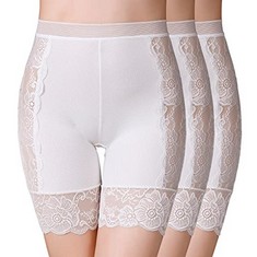 QTY OF CLOTHING TO INCLUDE ANTI CHAFING SHORTS WHITE SIZE XL : LOCATION - F RACK