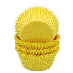28 X MOMBAKE PREMIUM YELLOW GREASEPROOF CUPCAKE CASES MUFFIN PAPER BAKING CUPS STANDARD SIZE, 100-COUNT - TOTAL RRP £163: LOCATION - F RACK