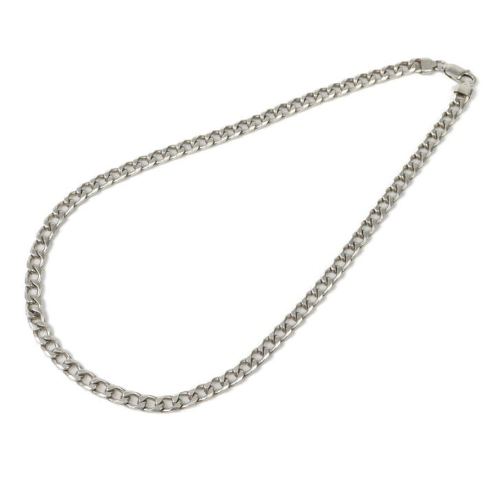 Silver Curb Chain, 51cm, 48g (VAT Only Payable on Buyers Premium)
