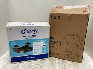 MAXI COSI NOMAD PLUS CAR SEAT TO ALSO INCLUDE GRACO BOOSTER BASIC GROUP 3 CAR SEAT: LOCATION - C3