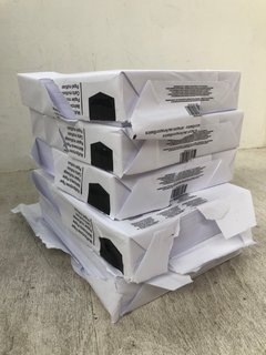 5 X PACKS OF A4 OFFICE PRINTER PAPER: LOCATION - D12