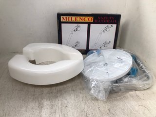 3 X ASSORTED HEALTHCARE ITEMS TO INCLUDE MILENCO SAFETY HANDRAIL: LOCATION - D15