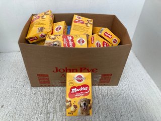 QTY OF ASSORTED PET ITEMS TO INCLUDE PEDIGREE MARKIES ORIGINAL - BEST BEFORE 29-03-2025: LOCATION - WA7