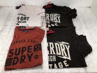 QTY OF ASSORTED MENS T SHIRTS IN VARIOUS SIZES TO INCLUDE ATHLETIC SCRIPT GRAPHIC T SHIRT - SIZE UK S: LOCATION - WA9