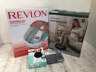 QTY OF ASSORTED ITEMS TO INCLUDE REVLON PEDIPREP SPA: LOCATION - A9
