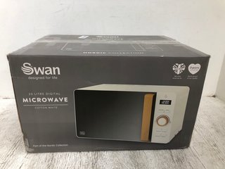 SWAN NORDIC COLLECTION MIRCOWAVE - MODEL : SM22036 - RRP £119.99: LOCATION - A9