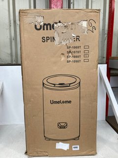 UME-LEME SPIN DYER - MODEL : SP-1088T - RRP £199: LOCATION - A5