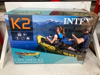 INTEX EXPLORER K2 KAYAK - RRP £159.99: LOCATION - A5
