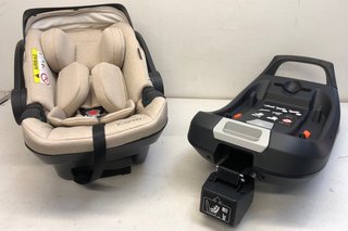 ICANDY COCOON CAR SEAT & BASE IN LATTE - RRP £349: LOCATION - BOOTH