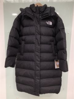 THE NORTH FACE DUSTER Y2K LONGLINE JACKET IN BLACK - UK S - RRP £425.00: LOCATION - BOOTH