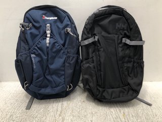 BERGHAUS UNISEX 24/7 25L BACKPACK TO INCLUDE HELLY HANSEN LOKE BACKPACK: LOCATION - B9