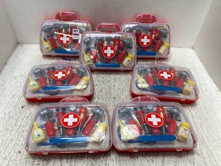 7 X CHILDRENS JUNIOR DOCTOR PLAY SETS: LOCATION - C11