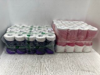 PACK OF WHISPER 4PK TOILET ROLLS TO ALSO INCLUDE PACK OF QUILTED TOILET ROLLS: LOCATION - C11