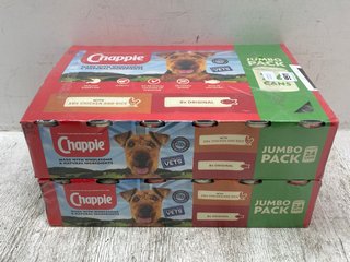 2 X PACKS OF CHAPPIE JUMBO PACK DOG FOOD TINS - BBE 13/12/25: LOCATION - C9