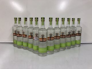 12 X BOTTLES OF J.J. WHITLEY HANDCRAFTED APPLE & LIME VODKA 70CL ABV 38% - TOTAL RRP £168 (PLEASE NOTE: 18+YEARS ONLY. STRICTLY NO COURIER REQUESTS. COLLECTIONS MONDAY 25TH - FRIDAY 29TH MARCH 2024 O