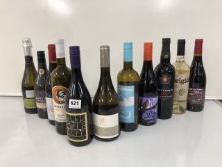 13 X ASSORTED BOTTLES OF WINE TO INCLUDE SAN LEO, VIN DE HD, MCCARTHY'S, VIFECLAT AND EL ESCAPE (PLEASE NOTE: 18+YEARS ONLY. STRICTLY NO COURIER REQUESTS. COLLECTIONS MONDAY 22ND - FRIDAY 26TH APRIL