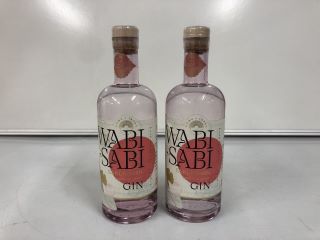 2 X BOTTLES OF WABI SABI SAKURA GIN JAPANESE CRAFT 700ML ABV 40% (PLEASE NOTE: 18+YEARS ONLY. STRICTLY NO COURIER REQUESTS. COLLECTIONS MONDAY 22ND - FRIDAY 26TH APRIL 2024 ONLY)