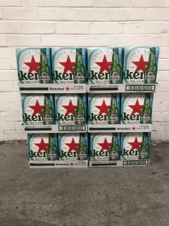 6 X CASES OF HEINEKEN SILVER (2 PACKS PER CASE, 12 X 330ML PER PACK) - TOTAL RRP £175 (PLEASE NOTE: 18+YEARS ONLY. STRICTLY NO COURIER REQUESTS. COLLECTIONS MONDAY 22ND - FRIDAY 26TH APRIL 2024 ONLY)