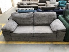 COLLINGDALE 3 SEATER SOFA IN MILO SLATE FABRIC - RRP £899 (COLLECTION OR OPTIONAL DELIVERY)