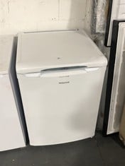 HOTPOINT FUTURE UNDER COUNTER FRIDGE IN WHITE - MODEL NO. RZA36 - RRP £279 (COLLECTION OR OPTIONAL DELIVERY)