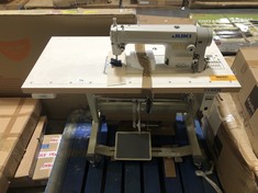 TYSEW JUKI LOCKSTITCH SEWING MACHINE - MODEL NO. DDL-8100E WITH TABLE (COLLECTION OR OPTIONAL DELIVERY)