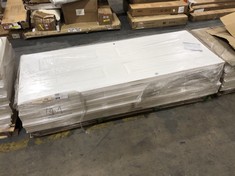 PALLET OF ASSORTED DOORS TO INCLUDE JW INTERIOR ATHERTON 4 PANEL SMOOTH PRIMED MOULDED DOOR APPROX 1981 X 762MM (COLLECTION OR OPTIONAL DELIVERY)