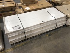 PALLET OF ASSORTED DOORS TO INCLUDE JW INTERIOR ATHERTON 4 PANEL SMOOTH PRIMED MOULDED DOOR APPROX 1981 X 700MM (COLLECTION OR OPTIONAL DELIVERY)