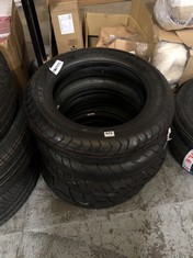 4 X ASSORTED TYRES TO INCLUDE BRIDGESTONE 150/80-16M / C71H TYRE (COLLECTION OR OPTIONAL DELIVERY)